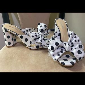 Pre owned Gianni Bini Polka Dot Heels